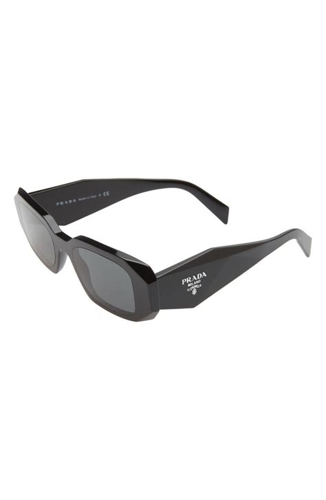 prada glasses nordstrom rack|runway 49mm rectangular sunglasses.